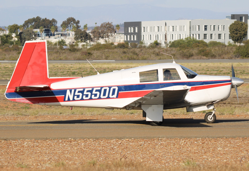 Photo of N5550Q - PRIVATE Mooney M20 at MYF on AeroXplorer Aviation Database