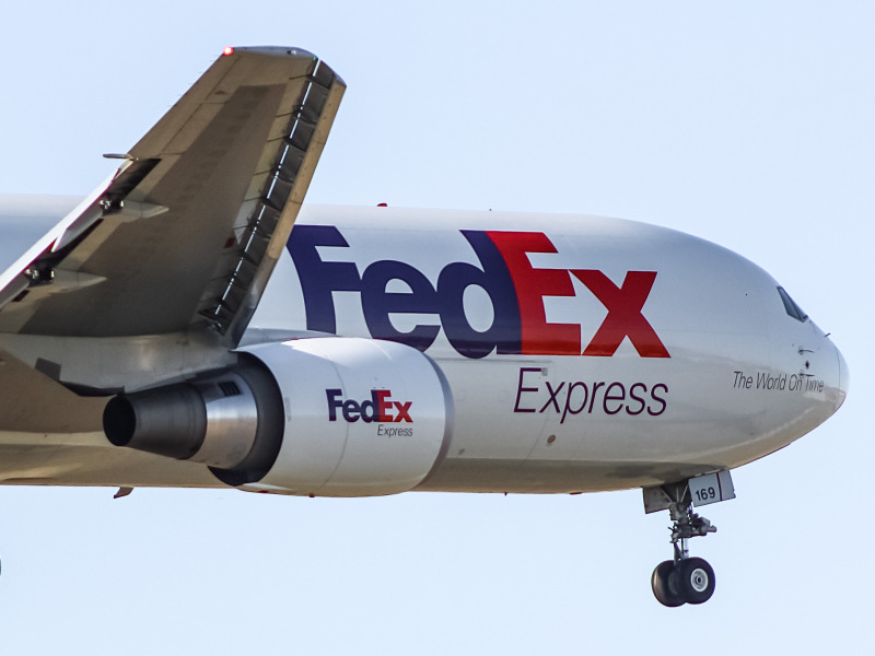 Photo of N169FE - FedEx Boeing 767-300F at MKE on AeroXplorer Aviation Database