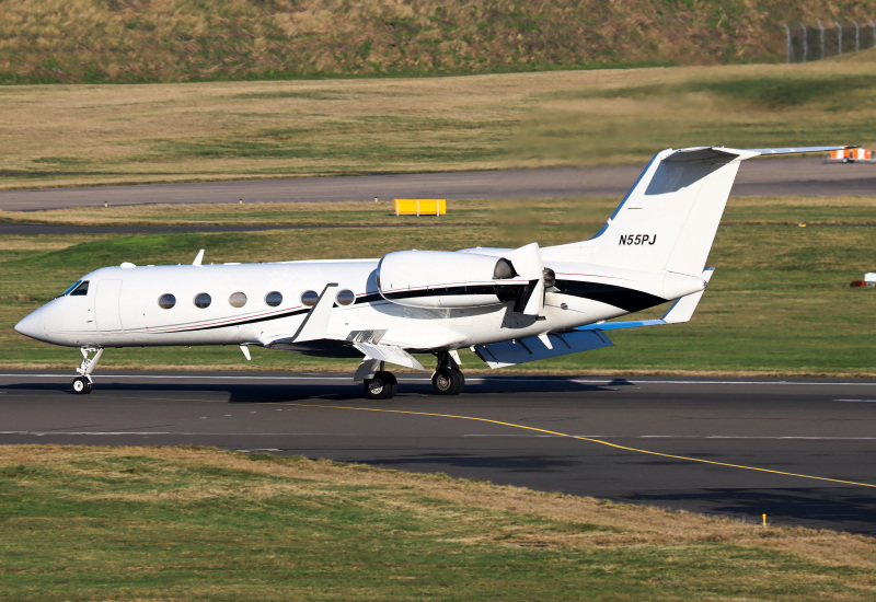 Photo of N55PJ - PRIVATE Gulfstream IV at BHX on AeroXplorer Aviation Database