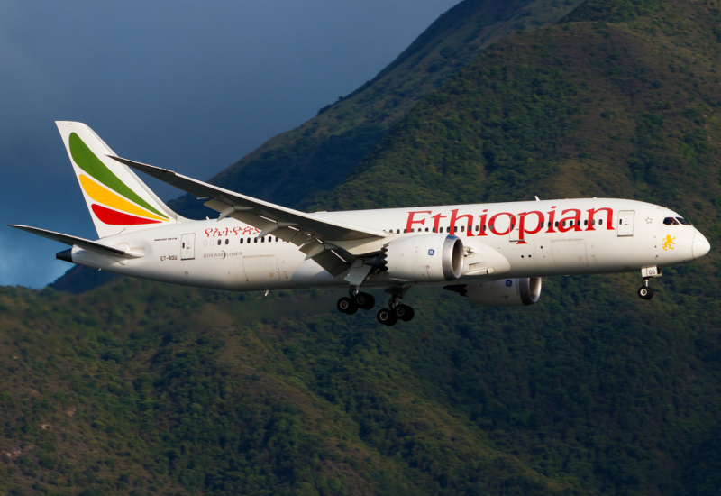 Photo of ET-AOU - Ethiopian Airlines Boeing 787-8 at HKG on AeroXplorer Aviation Database