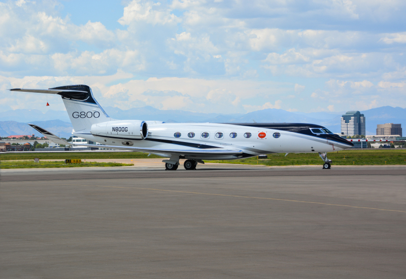 Photo of N800G - PRIVATE Gulfstream G800 at APA on AeroXplorer Aviation Database