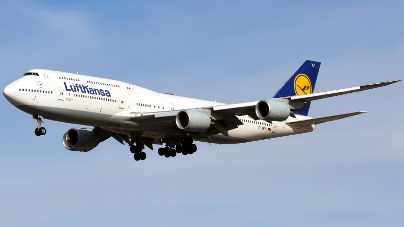 Photo of D-ABYJ - Lufthansa  Boeing 747-8i at LAX on AeroXplorer Aviation Database