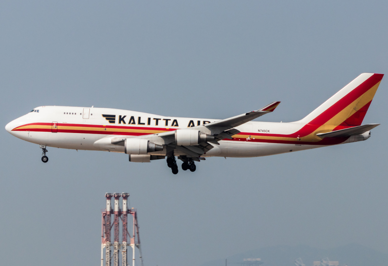 Photo of N745CK - Kalitta Air Boeing 747-400F at HKG on AeroXplorer Aviation Database