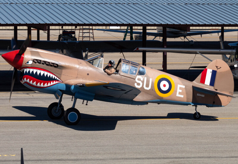 Photo of NX94466 - PRIVATE Curtiss P-40 Warhawk at MAN on AeroXplorer Aviation Database