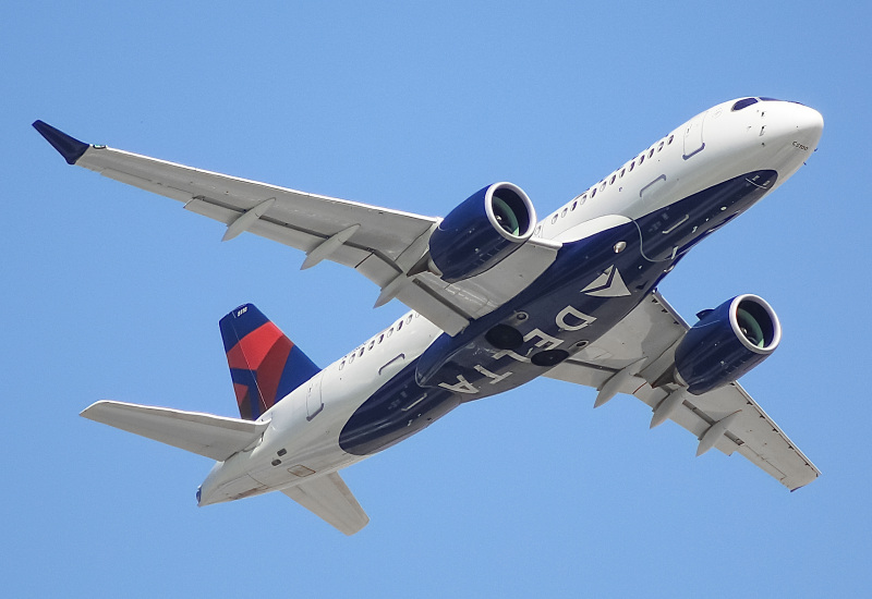 Photo of N118DU - Delta Airlines Airbus A220-100 at ORD on AeroXplorer Aviation Database