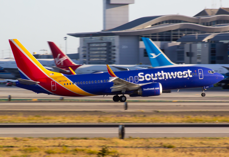 Photo of N8729H - Southwest Airlines Boeing 737 MAX 8 at LAX on AeroXplorer Aviation Database