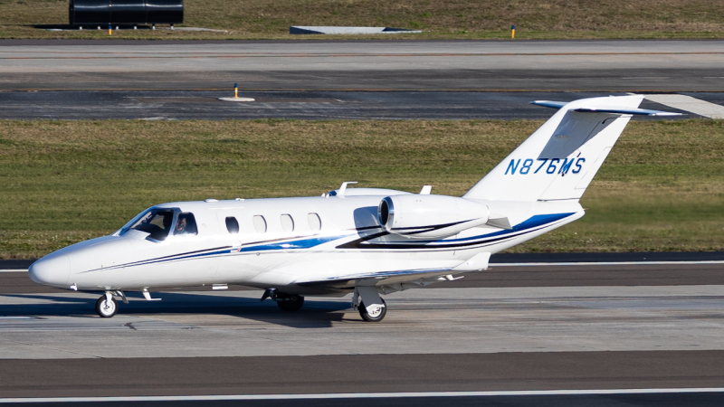 Photo of N876MS - PRIVATE Cessna Citation M2 at TPA on AeroXplorer Aviation Database