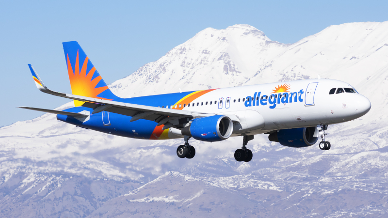 Photo of N248NV - Allegiant Airbus A320 at PVU on AeroXplorer Aviation Database