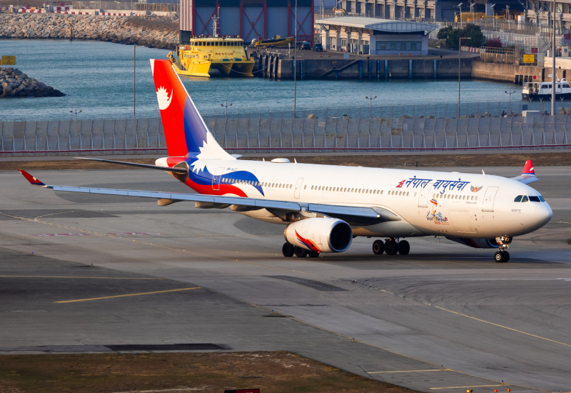 Photo of 9N-ALZ - Nepal Airlines Airbus A330-200 at HKG on AeroXplorer Aviation Database