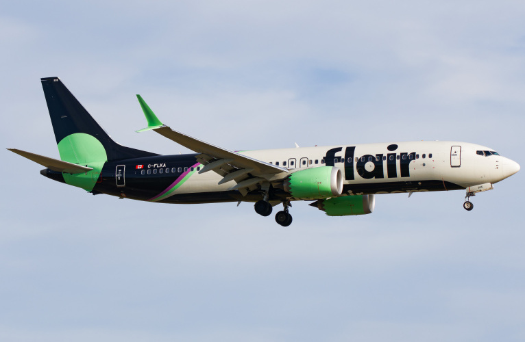 Photo of C-FLKA - Flair Airlines Boeing 737 MAX 8 at SFB on AeroXplorer Aviation Database