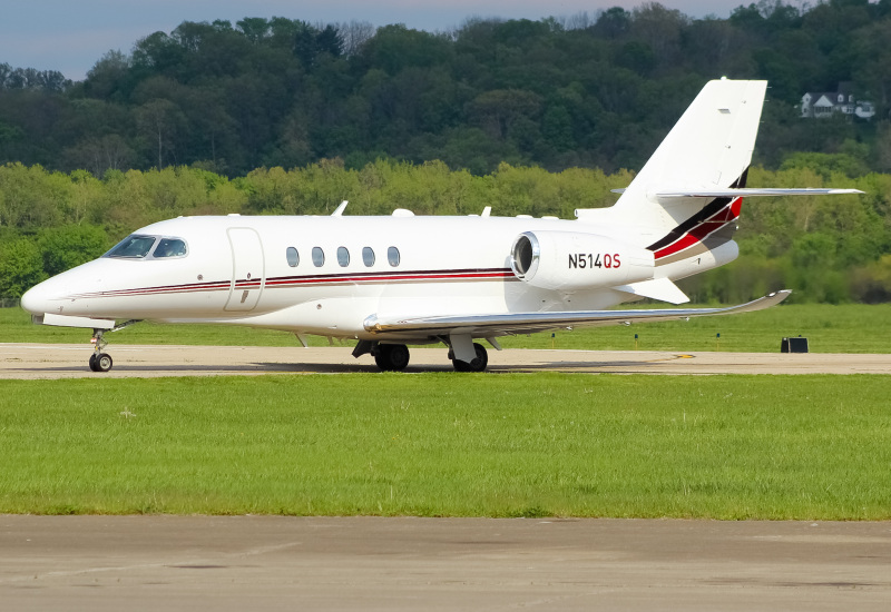 Photo of N514QS - NetJets Cessna 680 Citation Sovereign  at LUK on AeroXplorer Aviation Database
