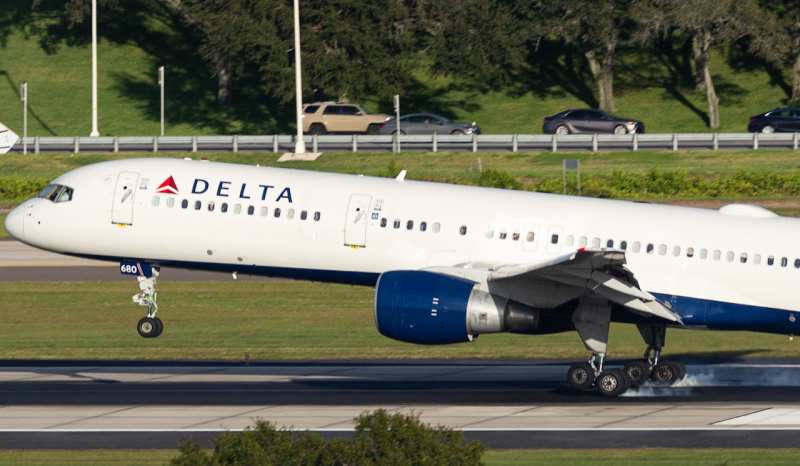 Photo of N680DA - Delta Airlines Boeing 757-200 at TPA on AeroXplorer Aviation Database