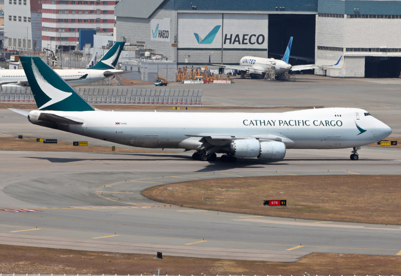 Photo of B-LJL - Cathay Pacific Cargo Boeing 747-8F at HKG on AeroXplorer Aviation Database