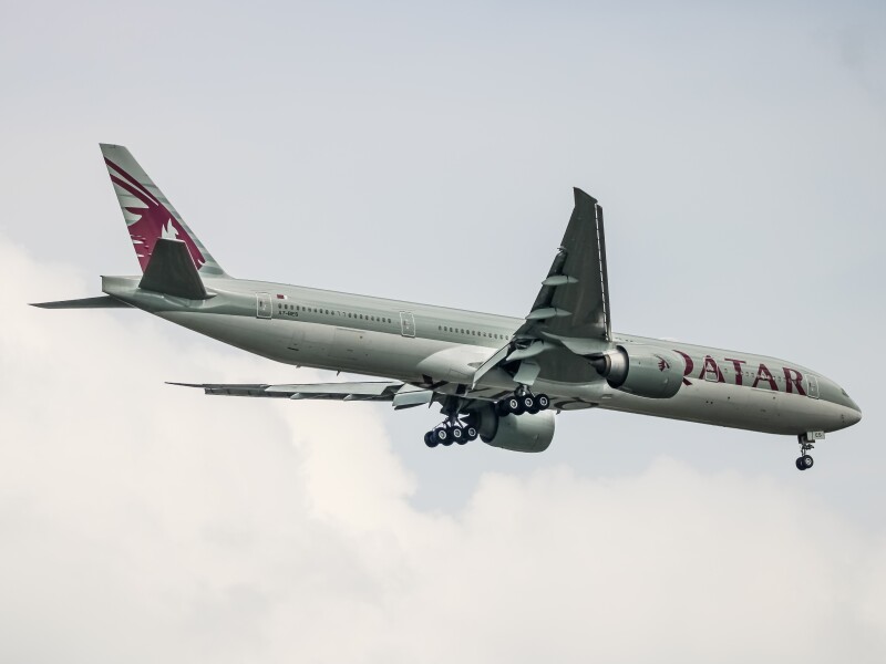 Photo of A7-BES - Qatar Airways Boeing 777-300ER at IAD on AeroXplorer Aviation Database