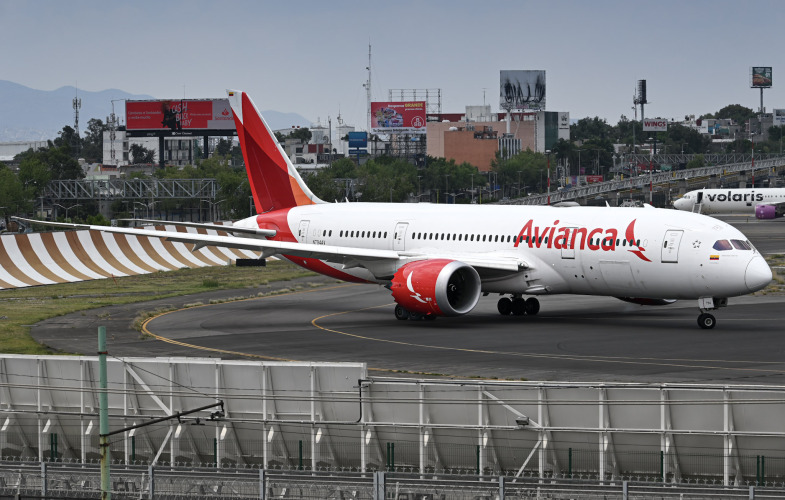 Photo of N794AV - Avianca Boeing 787-8 at MEX on AeroXplorer Aviation Database