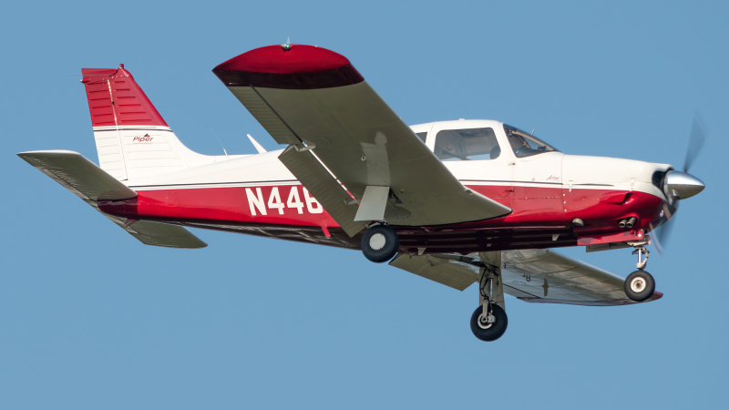 Photo of N4461T - PRIVATE Piper PA-28 at IAD on AeroXplorer Aviation Database