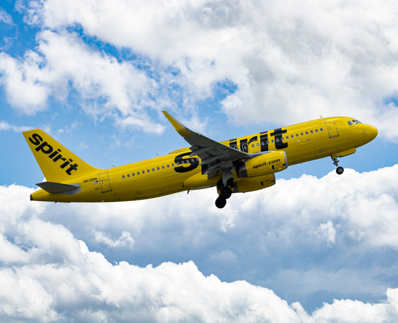 Photo of N639NK - Spirit Airlines Airbus A320 at MHT on AeroXplorer Aviation Database
