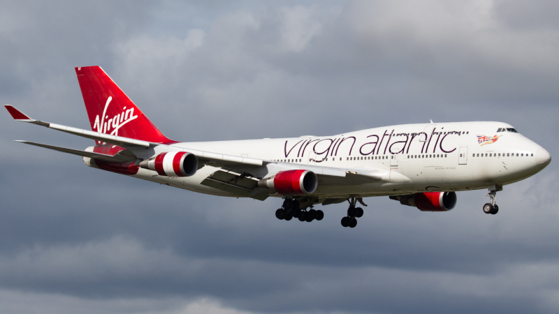 Photo of G-VAST  - Virgin Atlantic Boeing 747-400 at MCO on AeroXplorer Aviation Database