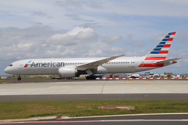 Photo of N834AA - American Airlines Boeing 787-9 at AKL on AeroXplorer Aviation Database