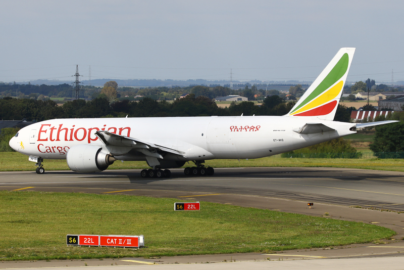 Photo of ET-AVQ - Ethiopian Airlines Boeing 777-F at LGG on AeroXplorer Aviation Database