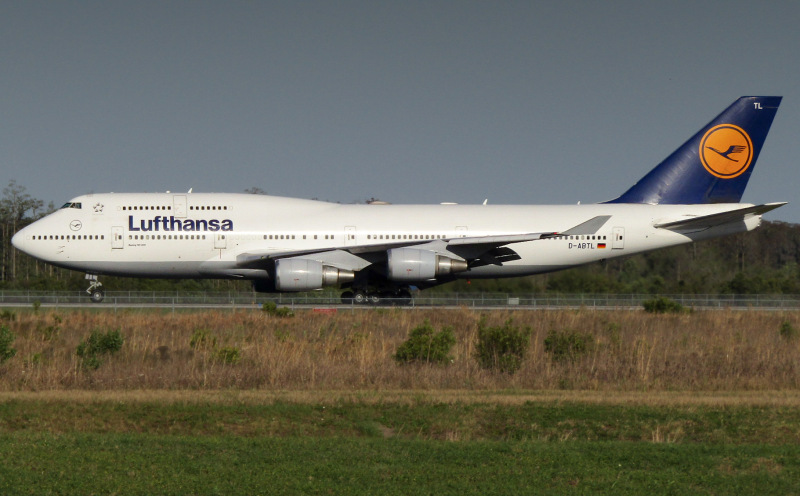 Photo of D-ABTL - Lufthansa Boeing 747-400 at MCO on AeroXplorer Aviation Database