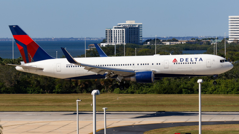 Photo of N394DL - Delta Airlines Boeing 767-300ER at TPA on AeroXplorer Aviation Database