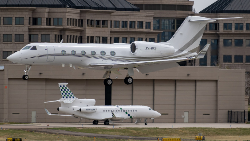 Photo of XA-RFB - PRIVATE Gulfstream IV at APA on AeroXplorer Aviation Database