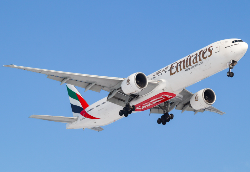 Photo of A6-EBO - Emirates Boeing 777-300ER at LCK on AeroXplorer Aviation Database