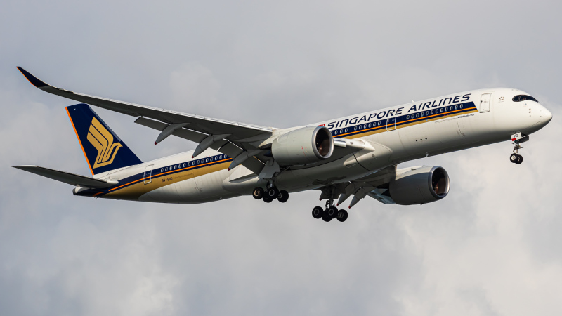Photo of 9V-SHO - Singapore Airlines Airbus A350-900 at SIN on AeroXplorer Aviation Database