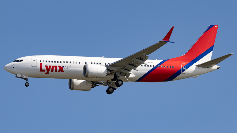 Photo of C-GUUL - Lynx Air International Boeing 737 MAX 8 at TPA on AeroXplorer Aviation Database