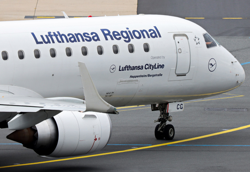 Photo of D-AECG - Lufthansa CityLine Embraer E190 at FRA on AeroXplorer Aviation Database