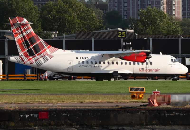 Photo of G-LMRD - Loganair ATR 42-500 at LCY on AeroXplorer Aviation Database