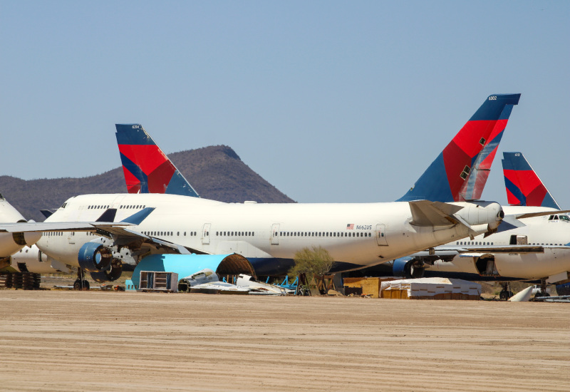 Photo of N662US - Delta Airlines Boeing 747-400 at MZJ on AeroXplorer Aviation Database