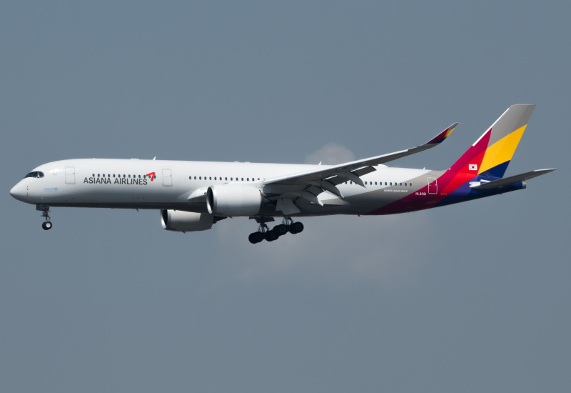 Photo of HL8361 - Asiana Airlines Airbus A350-900 at JFK on AeroXplorer Aviation Database