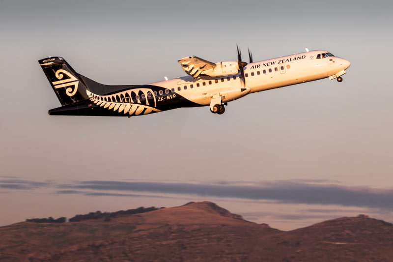 Photo of ZK-MVP - Air New Zealand ATR 72-600 at CHC on AeroXplorer Aviation Database