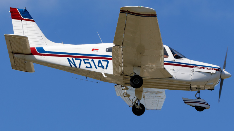Photo of  N75147 - PRIVATE  Piper PA-28-151 Cherokee Warrior at PIE on AeroXplorer Aviation Database