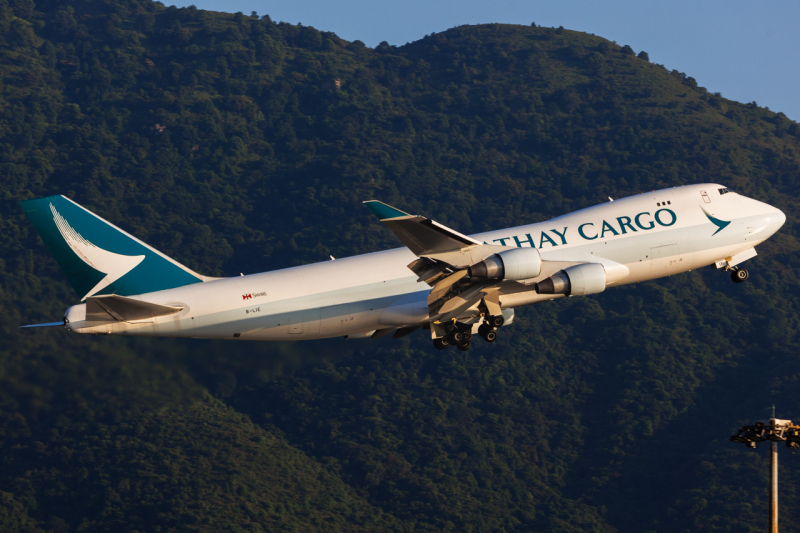 Photo of B-LIE - Cathay Pacific Cargo Boeing 747-400F at HKG on AeroXplorer Aviation Database