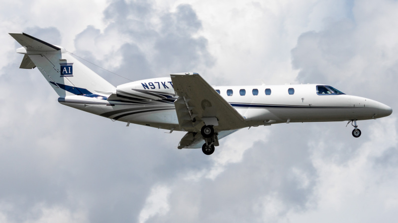 Photo of N97KT - PRIVATE Cessna Citation CJ4 at HOU on AeroXplorer Aviation Database