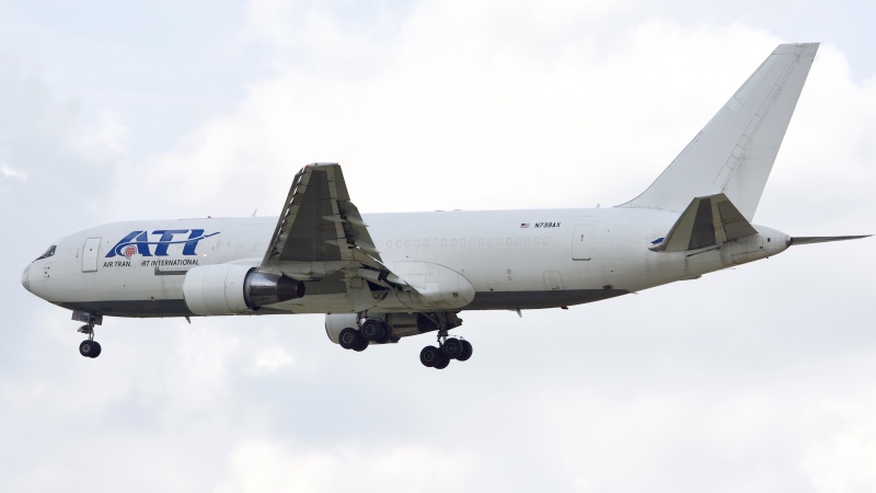 Photo of N739AX - Air Transport International Boeing 767-200F at IAH on AeroXplorer Aviation Database