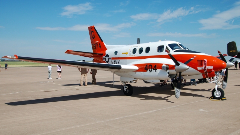 Photo of 160974 - USN - United States Navy Beechcraft T-44 Pegasus at OUN on AeroXplorer Aviation Database