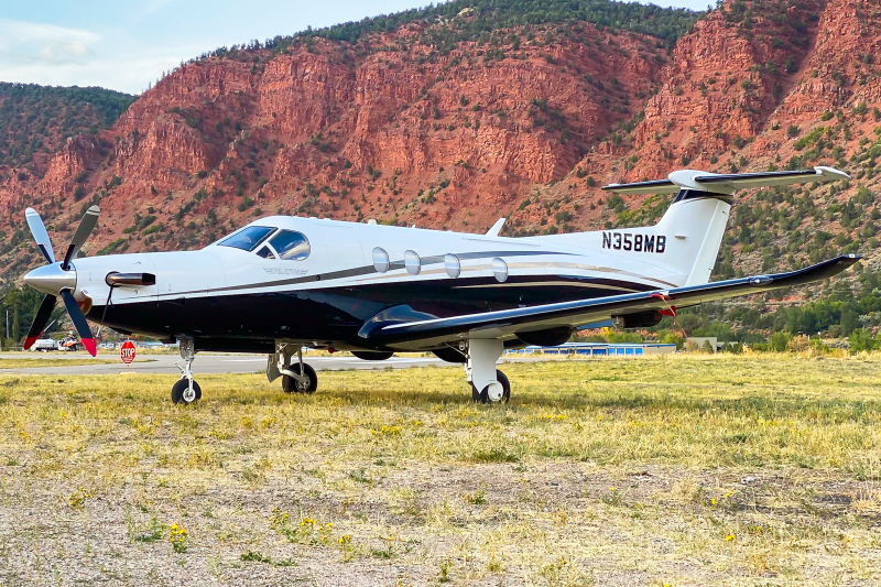 Photo of N358MB - PRIVATE Pilatus PC-12 at GWS on AeroXplorer Aviation Database