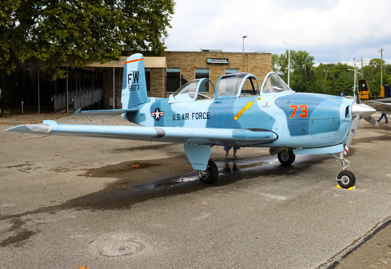 Photo of N34DY - PRIVATE  Beechcraft T-34 Mentor  at LUK on AeroXplorer Aviation Database