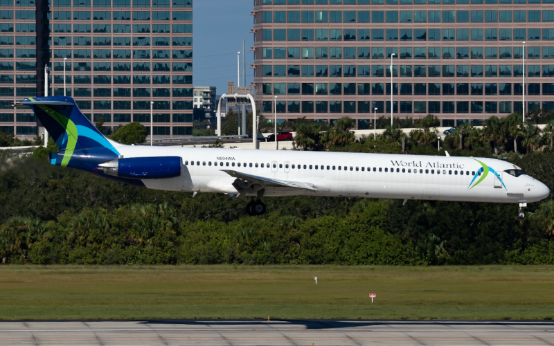 Photo of N804WA - World Atlantic Airlines McDonnell Douglas MD-83 at TPA on AeroXplorer Aviation Database