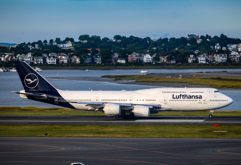 Photo of D-ABYA - Lufthansa Boeing 747-8 at BOS on AeroXplorer Aviation Database