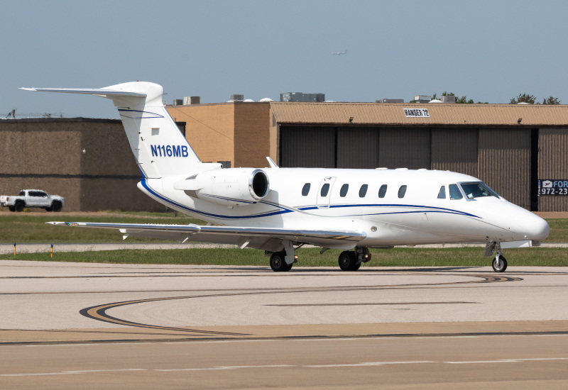 Photo of N116MB - PRIVATE Cessna Citation 650 at ADS on AeroXplorer Aviation Database