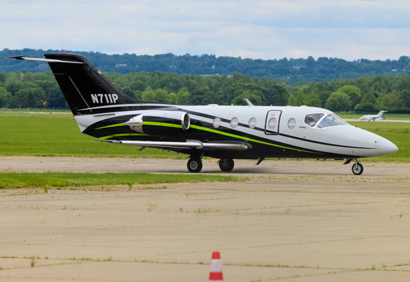 Photo of N711P - PRIVATE Beechcraft Hawker 400 at LUK on AeroXplorer Aviation Database