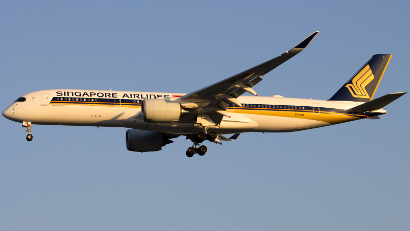 Photo of 9V-SMW - Singapore Airlines Airbus A350-900 at SIN on AeroXplorer Aviation Database
