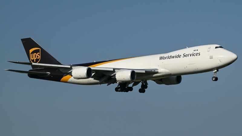 Photo of N633UP - United Parcel Service Boeing 747-8F at DFW on AeroXplorer Aviation Database