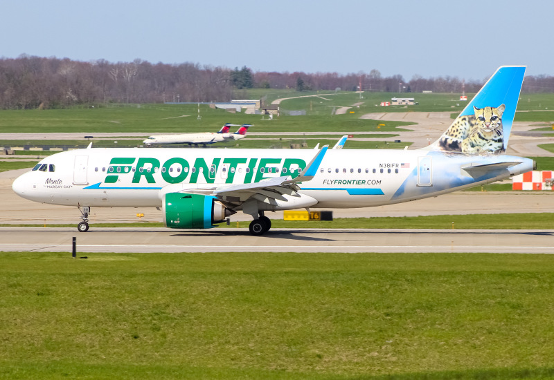 Photo of N381FR - Frontier Airlines Airbus A320NEO at CVG on AeroXplorer Aviation Database