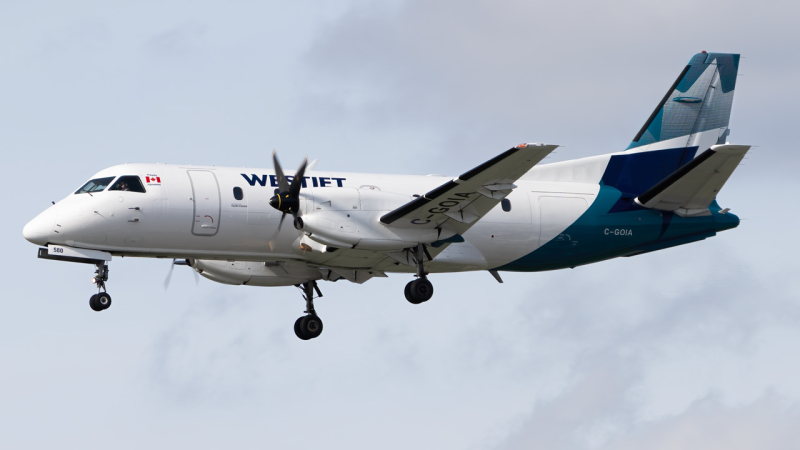 Photo of C-GOIA - WestJet Saab 340 at YVR on AeroXplorer Aviation Database